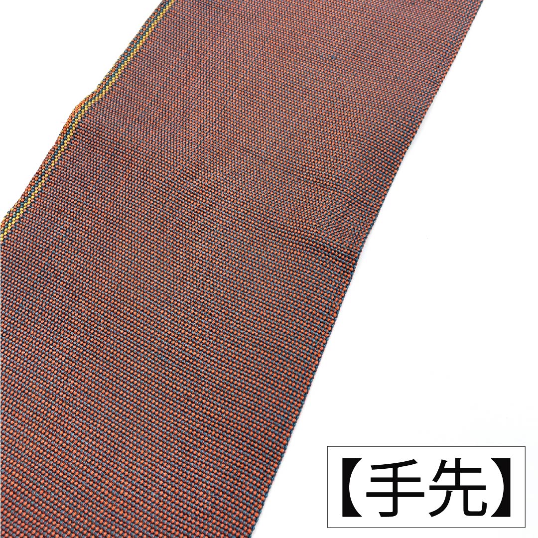 Nagoya Obi, pure silk, rank A, Nagoya tailoring, horizontal stripes, obi length 360cm, Rokutsu pattern, casual, gradation color scheme, 1124011683399