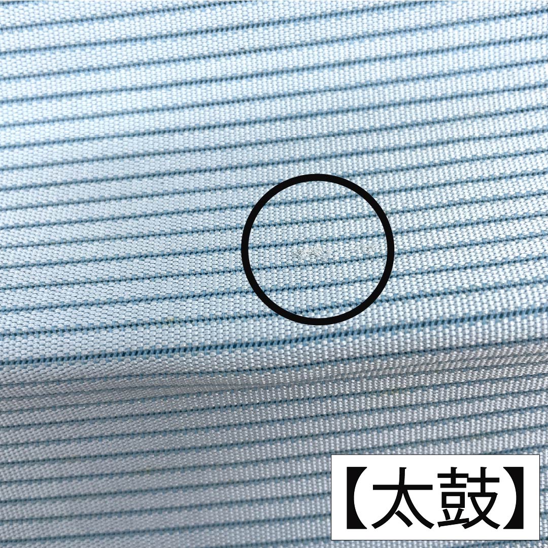 名古屋帯 正絹 Aランク 松葉仕立て 瓶覗色（かめのぞきいろ） 紅葉 夏帯 帯丈356cm ポイント柄 セミフォーマル 青系 1124013213317