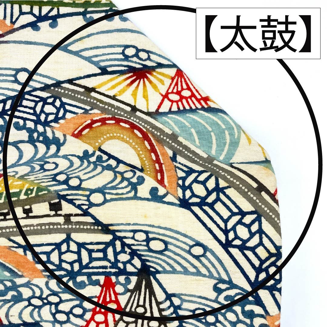 名古屋帯 正絹 Aランク 名古屋仕立て 白色（しろいろ） 型染 砧青磁色（きぬたせいじいろ） 風景柄 帯丈333cm 六通 カジュアル 白系 1124012223311