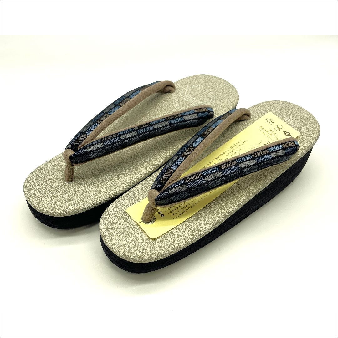 (Brand new, unused) Karen Blosso Cafe Sandals, Size L, Gray, NEW Rank, 1122000361422