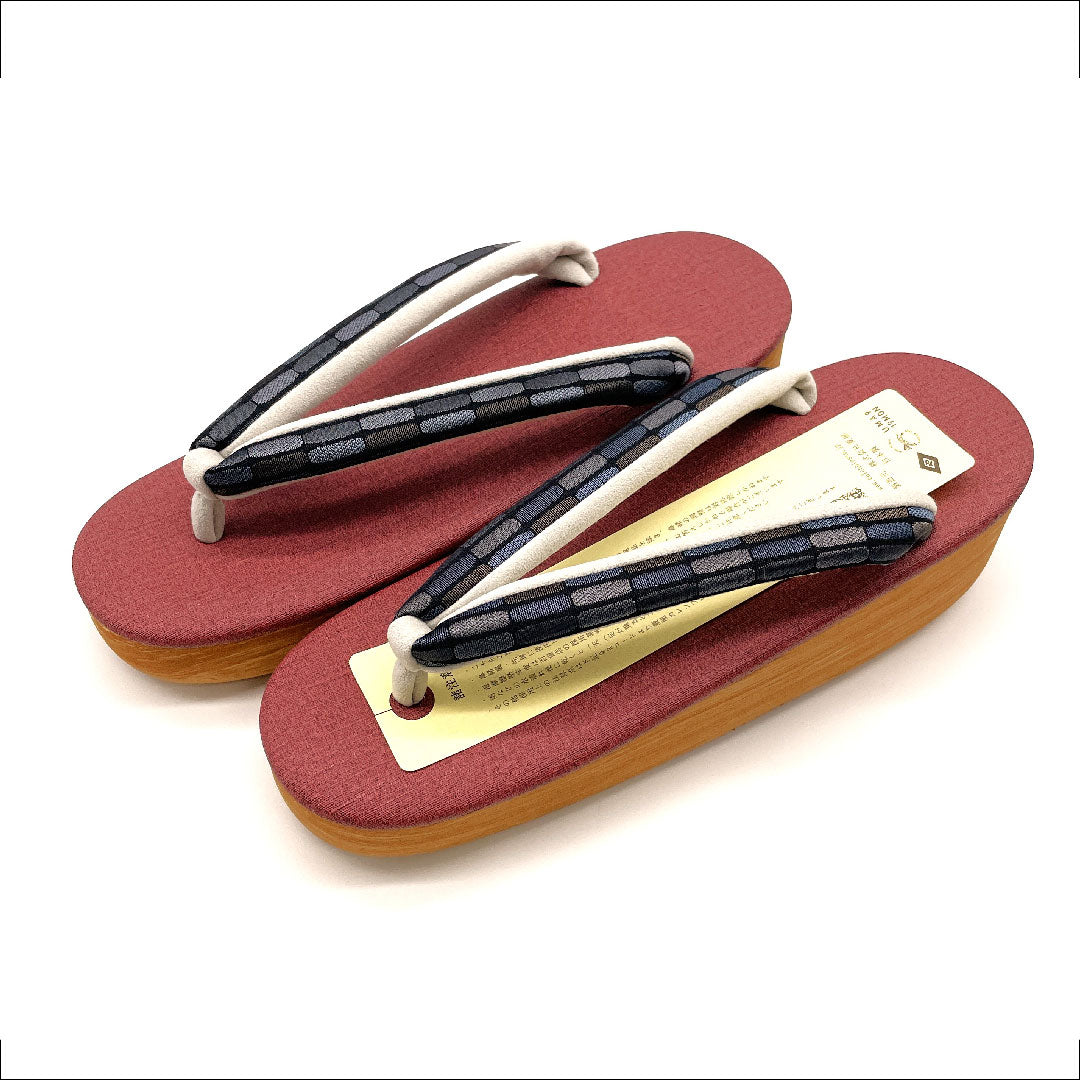 (Brand new, unused) Karen Blosso Cafe Sandals, Size M, Red, NEW Rank, 1122000511312