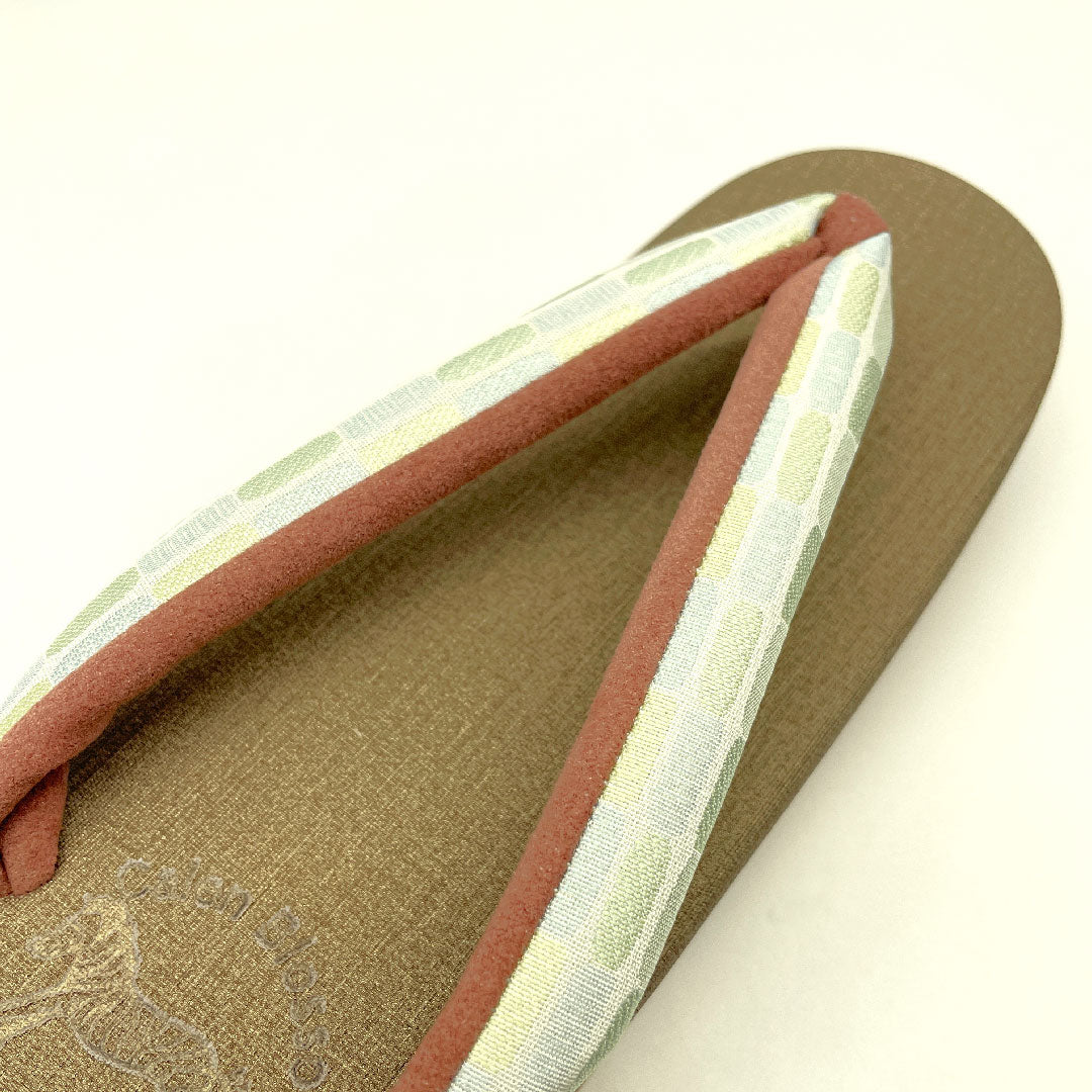 (Brand new, unused) Karen Blosso Cafe Sandals, Size L, Brown, NEW Rank, 1122000391414