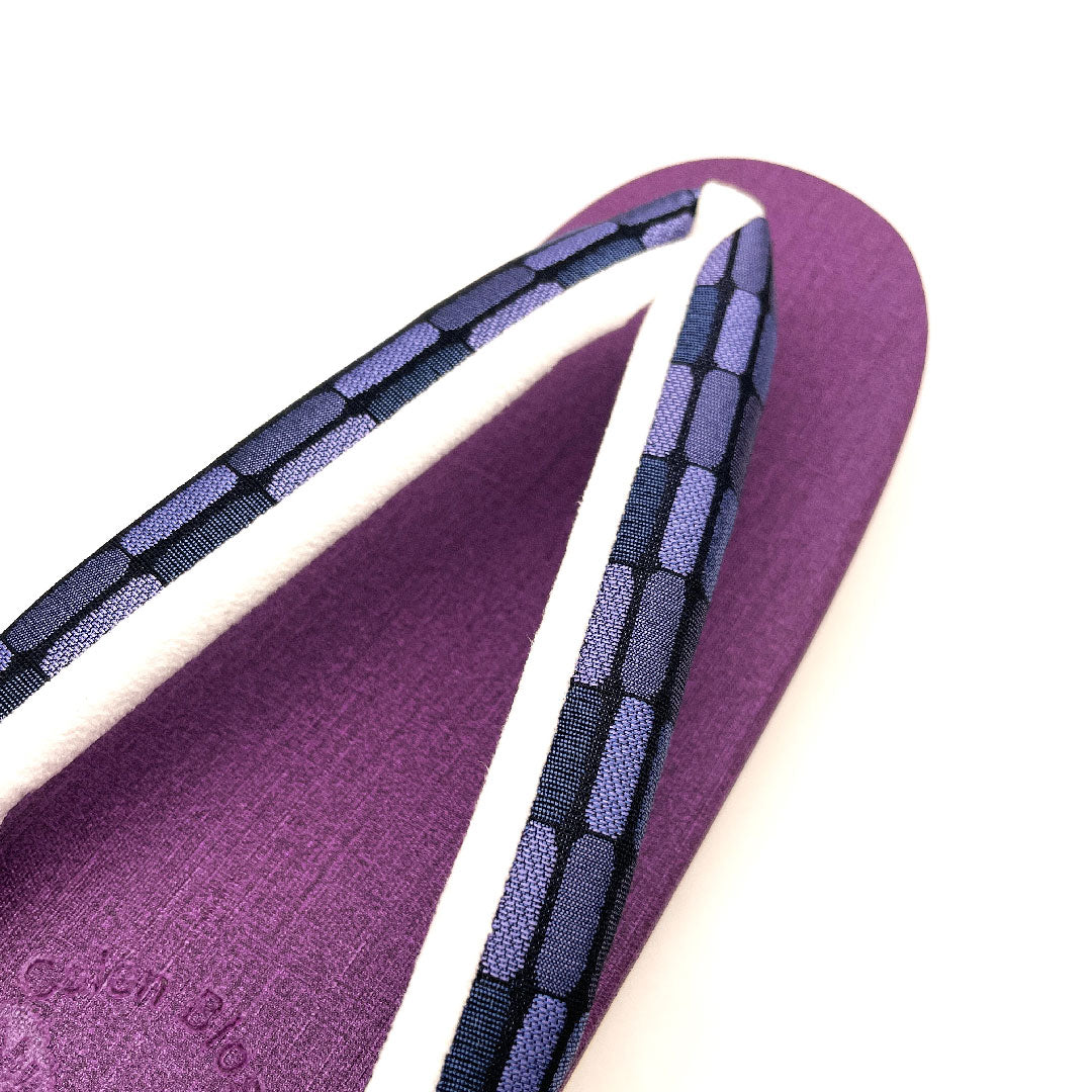 (Brand new, unused) Karen Blosso Cafe Sandals, Size M, Purple, NEW Rank, 1122000571320