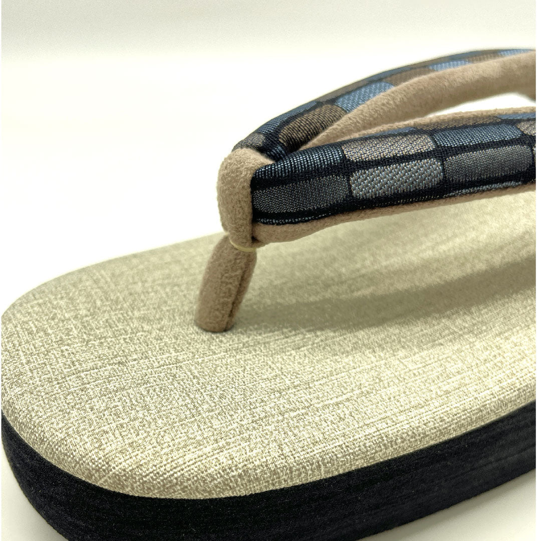 (Brand new, unused) Karen Blosso Cafe Sandals, Size L, Gray, NEW Rank, 1122000361422