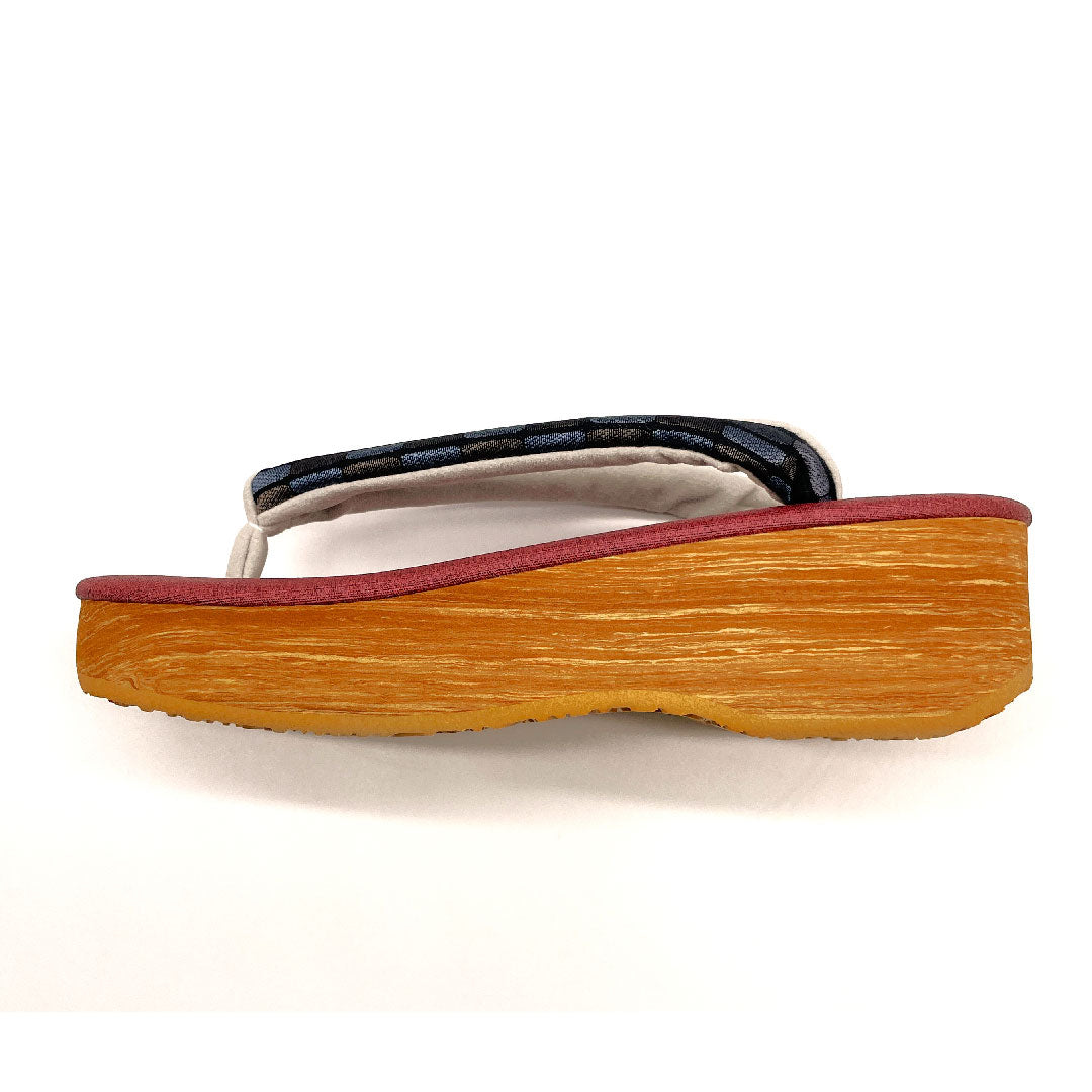 (Brand new, unused) Karen Blosso Cafe Sandals, Size M, Red, NEW Rank, 1122000511312