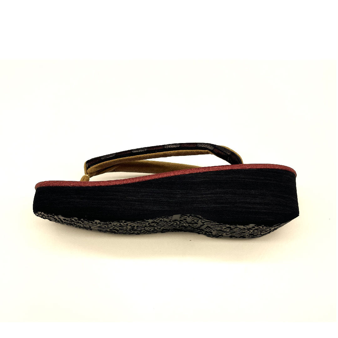 (Brand new, unused) Karen Blosso Cafe Sandals, Size L, Red, NEW Rank, 1122000911412