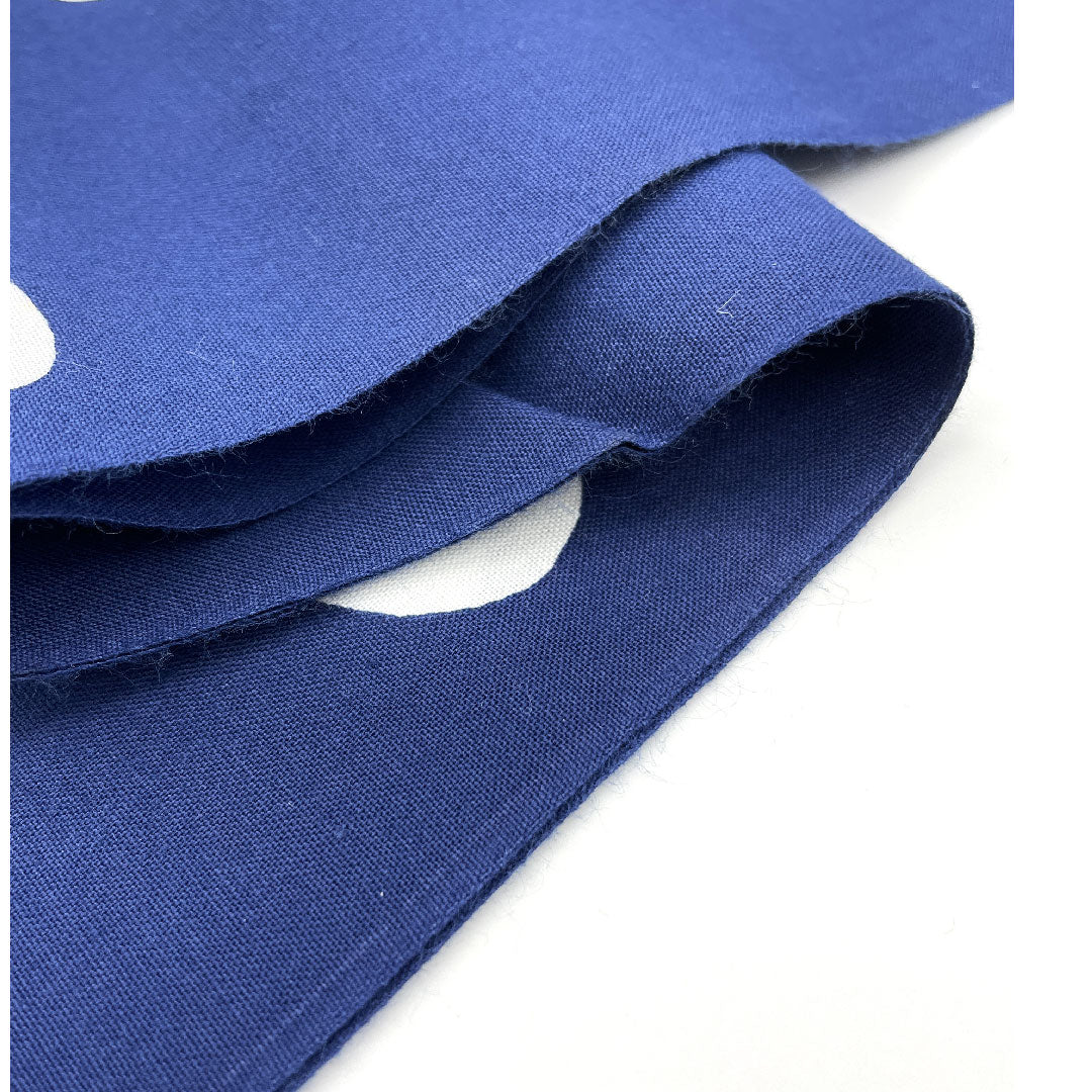 Yukata Chikusen Fabric Plum Cotton A Rank Single Layer Navy Blue 1118000443118