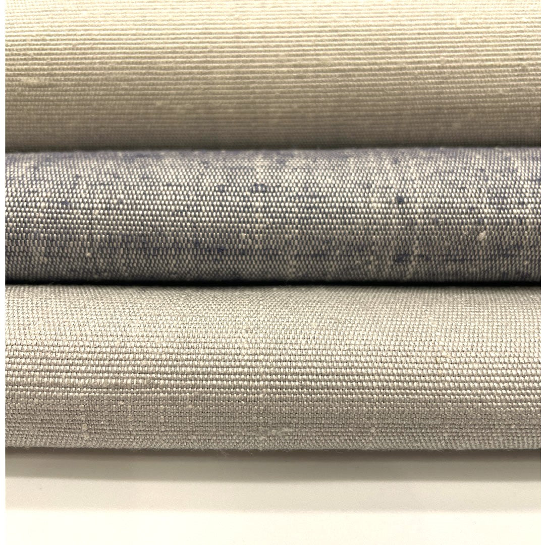 Nagoya obi, hand-woven tsumugi, abstract pattern, obi length 377cm, pure silk, S rank, point pattern, casual, gray, 1124000292322, pine needle style
