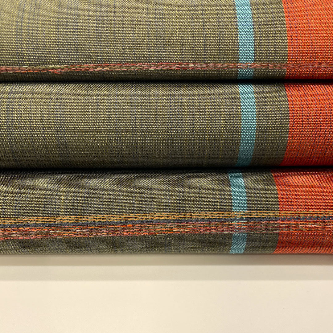 Fukuro Obi (striped pattern) Length: 444cm Pure silk S rank Full length Casual Gradient 1123001582399