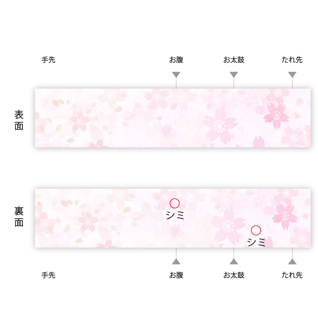 名古屋帯 塩瀬 花唐草模様 帯丈358cm 正絹 Aランク 全通 カジュアル 紺系 1124000513318  名古屋仕立て