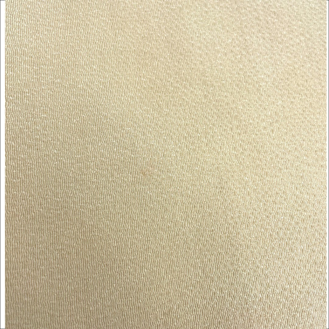 名古屋帯 縮緬地 型染 松竹梅に守礼門模様 帯丈362cm 正絹 Bランク ポイント柄 カジュアル クリーム系 1124000194315  名古屋仕立て