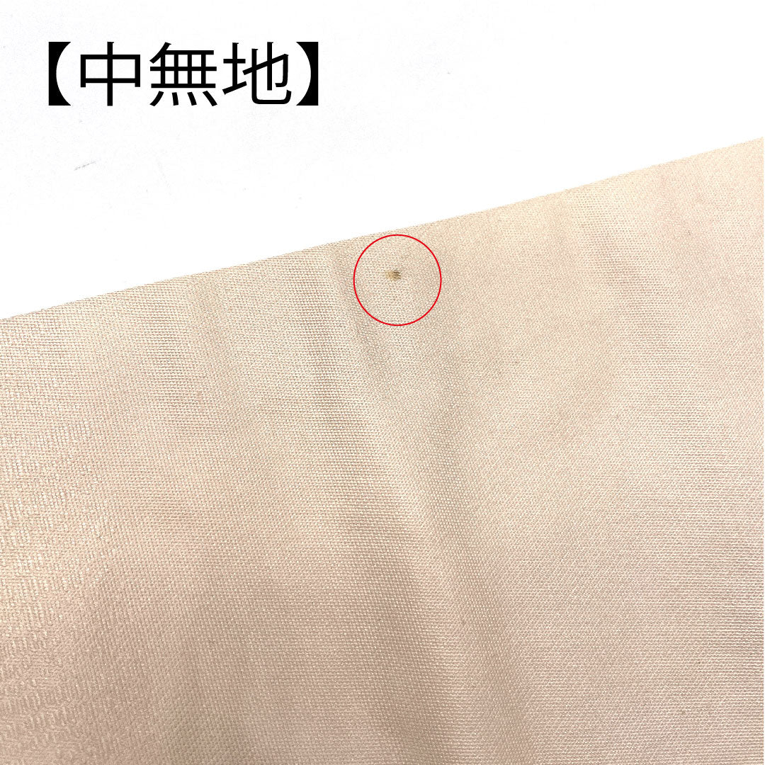 Nagoya Obi Tsujigahana Gold Embroidery Obi Length 357cm Pure Silk A Rank Point Pattern Casual Pink 1124001092313 Nagoya Made