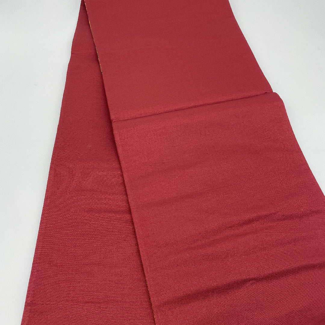Fukuro Obi Landscape Painting Hikigaku Length 417cm Pure Silk S Rank Six-way Formal Brown 1123000902314